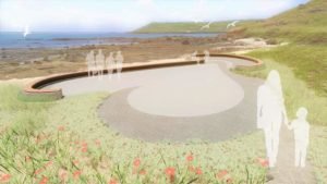 今夏閃耀新亮點  牛心灣、大菓葉地景營造 6月底完工